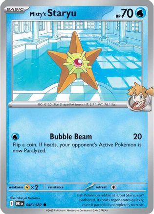 Misty's Staryu (046) [SV10 Destined Rivals] - Common