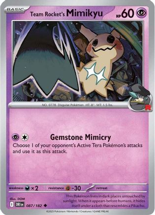 Team Rocket's Mimikyu (087) [SV10 Destined Rivals] - Uncommon