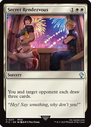 Secret Rendezvous (FIC-217) [Commander: FINAL FANTASY] Foil