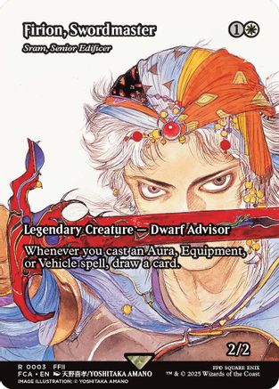 Firion, Swordmaster - Sram, Senior Edificer (Showcase) (FCA-003) [FINAL FANTASY: Through the Ages]