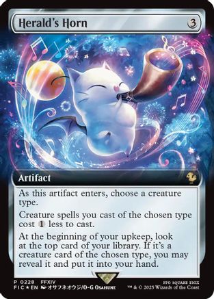 Herald's Horn (Extended Art) (BABP-228) [Buy-A-Box Promos] Foil