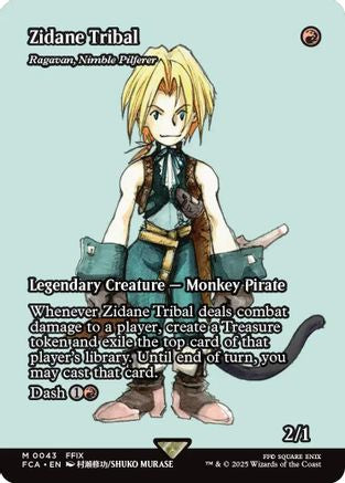 Zidane Tribal - Ragavan, Nimble Pilferer (Showcase) (FCA-043) [FINAL FANTASY: Through the Ages] Foil