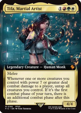 Tifa, Martial Artist (Extended Art) (FIC-188) [Commander: FINAL FANTASY]