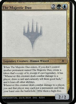 The Majestic Duo [Un-Known Event Playtest Cards]
