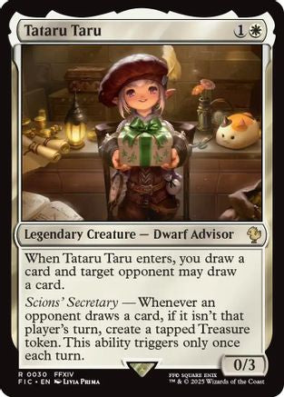 Tataru Taru (FIC-030) [Commander: FINAL FANTASY]