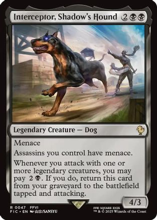 Interceptor, Shadow's Hound (FIC-047) [Commander: FINAL FANTASY]