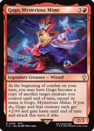 Gogo, Mysterious Mime (FIC-056) [Commander: FINAL FANTASY]