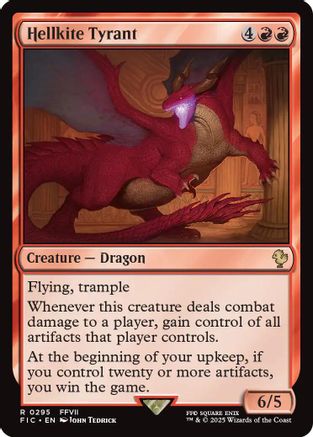 Hellkite Tyrant (FIC-295) [Commander: FINAL FANTASY]