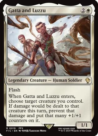 Gatta and Luzzu (FIC-019) [Commander: FINAL FANTASY]