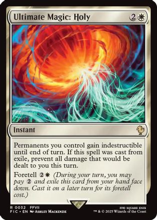 Ultimate Magic: Holy (FIC-032) [Commander: FINAL FANTASY]