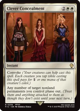 Clever Concealment (FIC-236) [Commander: FINAL FANTASY]