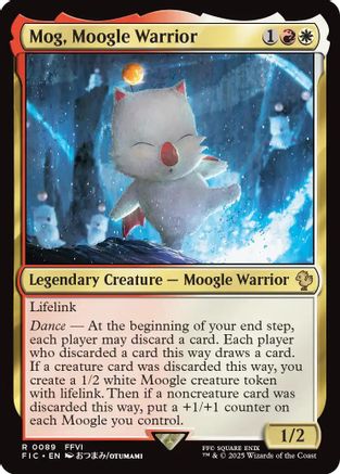 Mog, Moogle Warrior (FIC-089) [Commander: FINAL FANTASY]