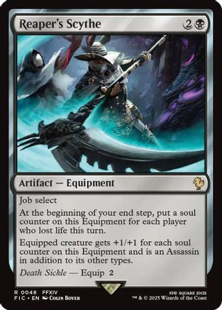 Reaper's Scythe (FIC-048) [Commander: FINAL FANTASY]