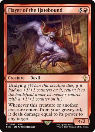 Flayer of the Hatebound (FIC-293) [Commander: FINAL FANTASY]