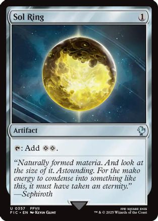 Sol Ring (FIC-357) [Commander: FINAL FANTASY]