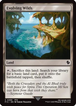 Evolving Wilds (FIC-389) [Commander: FINAL FANTASY]