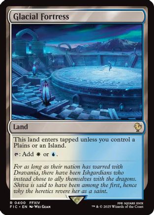 Glacial Fortress (FIC-400) [Commander: FINAL FANTASY]