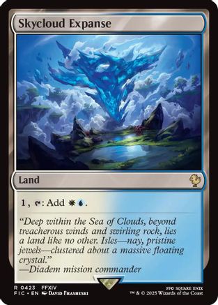 Skycloud Expanse (FIC-423) [Commander: FINAL FANTASY]