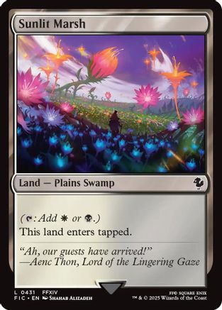 Sunlit Marsh (FIC-431) [Commander: FINAL FANTASY]