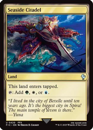 Seaside Citadel (FIC-420) [Commander: FINAL FANTASY]