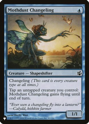Mothdust Changeling (MOR) (LIST-042) [The List Reprints]