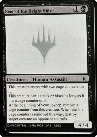 Seer of the Bright Side [Un-Known Event Playtest Cards]