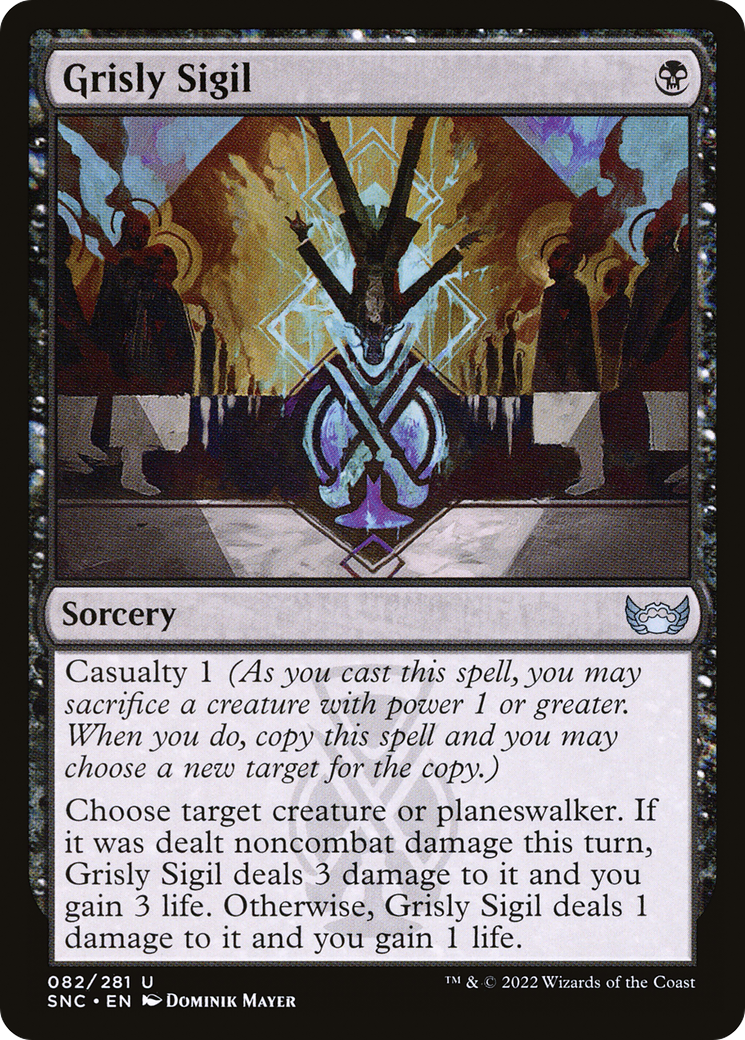 Grisly Sigil (SNC-082) [Streets of New Capenna] Foil