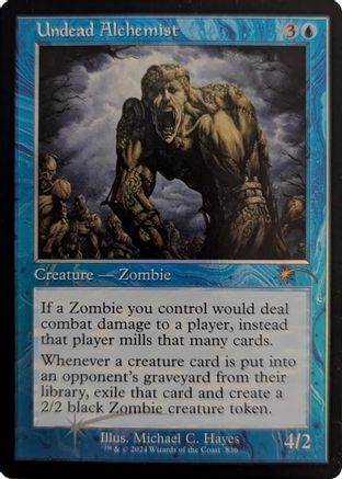 Undead Alchemist (Retro Frame) (SLD-836) [Secret Lair Drop Series] Foil