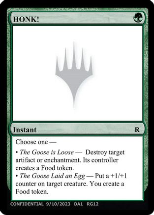 HONK! [Un-Known Event Playtest Cards]