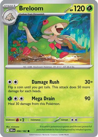 Breloom (006) [SV10 Destined Rivals] - Common