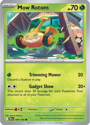 Mow Rotom (009) [SV10 Destined Rivals] - Common