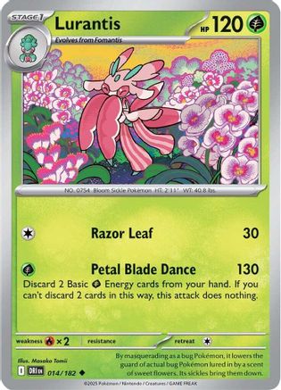 Lurantis (014) [SV10 Destined Rivals] Reverse Holofoil - Uncommon