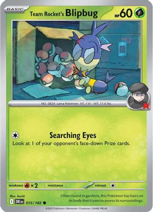 Team Rocket's Blipbug (015) [SV10 Destined Rivals] - Common