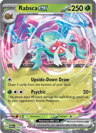 Rabsca ex (025) [SV10 Destined Rivals] Holofoil - Double Rare