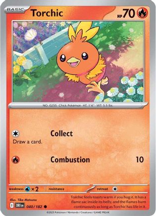 Torchic (040) [SV10 Destined Rivals] - Common