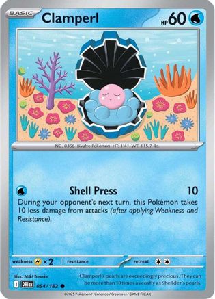 Clamperl (054/182) [SV10 Destined Rivals] - Common