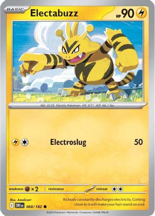 Electabuzz (068) [SV10 Destined Rivals] Reverse Holofoil - Common