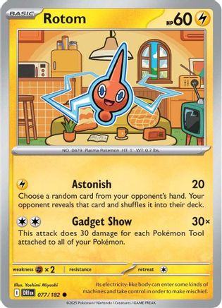 Rotom (077/182) [SV10 Destined Rivals] - Common
