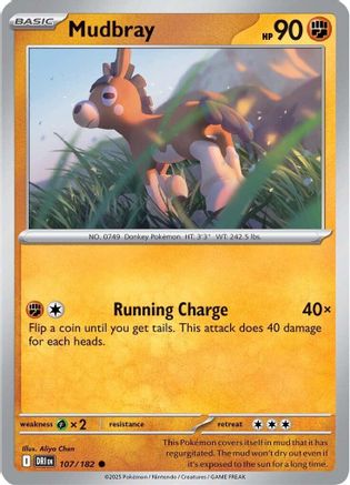 Mudbray (107) [SV10 Destined Rivals] Reverse Holofoil - Common