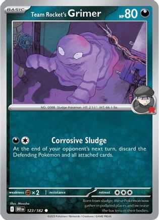 Team Rocket's Grimer (123) [SV10 Destined Rivals] - Common