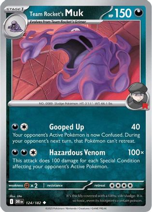 Team Rocket's Muk (124) [SV10 Destined Rivals] - Uncommon