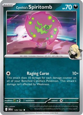 Cynthia's Spiritomb (129) [SV10 Destined Rivals] - Uncommon