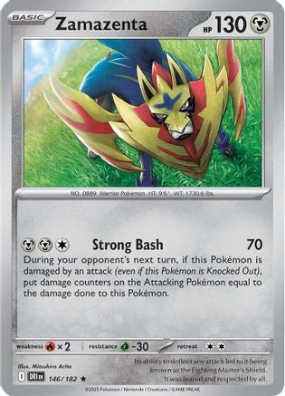 Zamazenta (146/182) [SV10 Destined Rivals] Reverse Holofoil - Rare