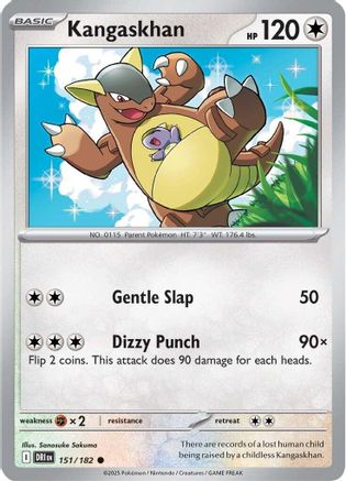Kangaskhan (151/182) [SV10 Destined Rivals] Reverse Holofoil - Common