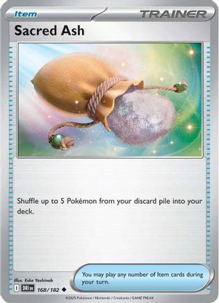 Sacred Ash (168) [SV10 Destined Rivals] Reverse Holofoil - Uncommon