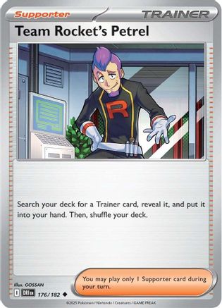 Team Rocket's Petrel (176/182) [SV10 Destined Rivals] - Uncommon