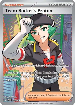 Team Rocket's Proton (227/182) [SV10 Destined Rivals] Holofoil - Ultra Rare