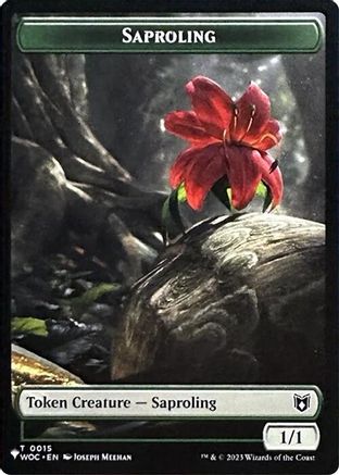 Saproling // Sliver Double-Sided Token (LIST-15 // 2) [The List Reprints]