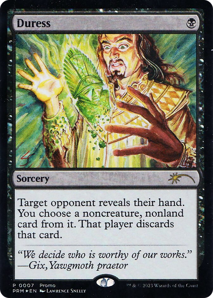 Duress (Graphic Novel Insert) (MEDIA-007) [Media and Collaboration Promos] Foil