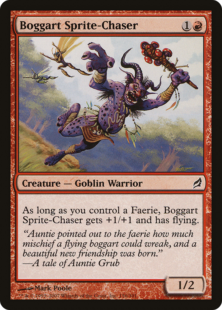 Boggart Sprite-Chaser (LRW-156) [Lorwyn]